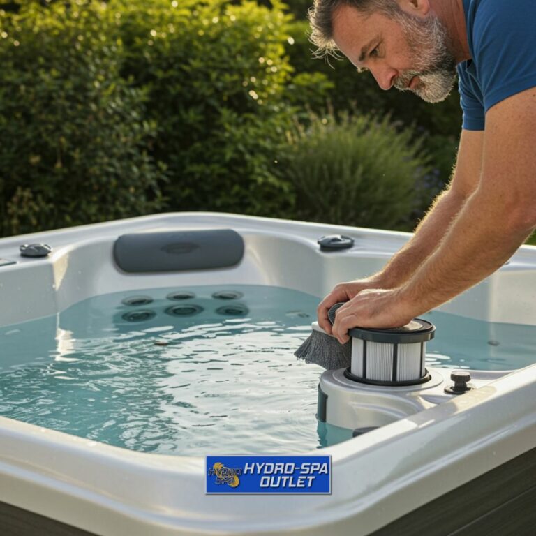 Hot tub maintenance