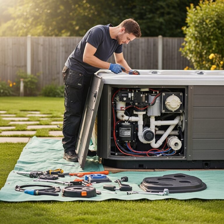 Hot tub repair