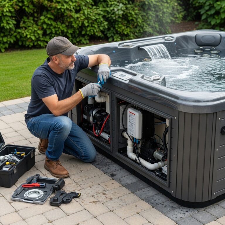 Hot tub repair