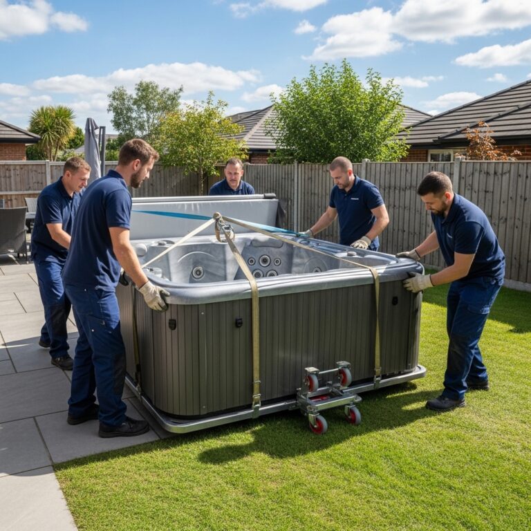 hot tub movers