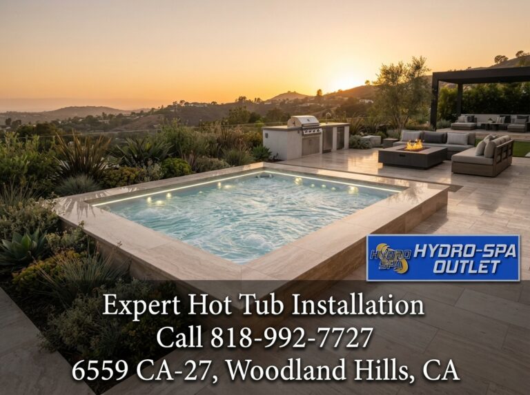hot tub installation