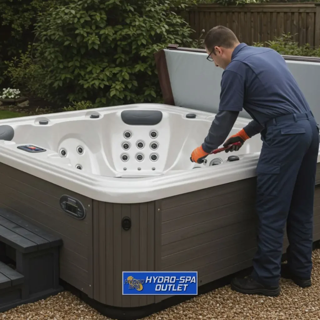 Hot Tub Drain and Cleaning
