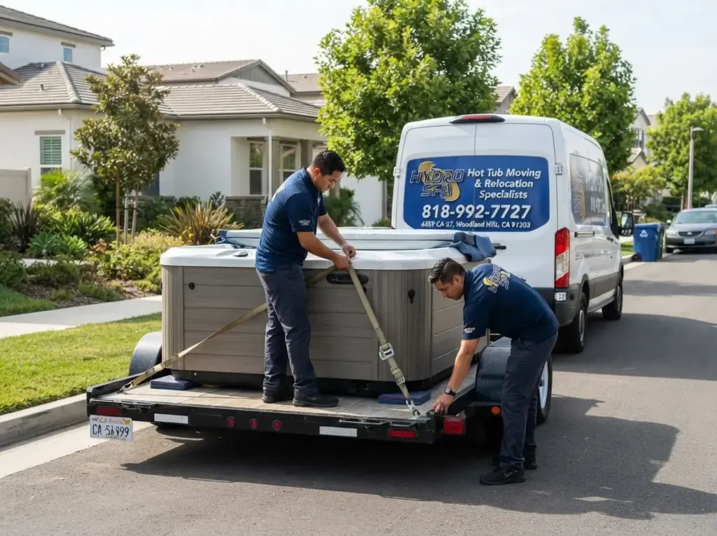 hot tub movers